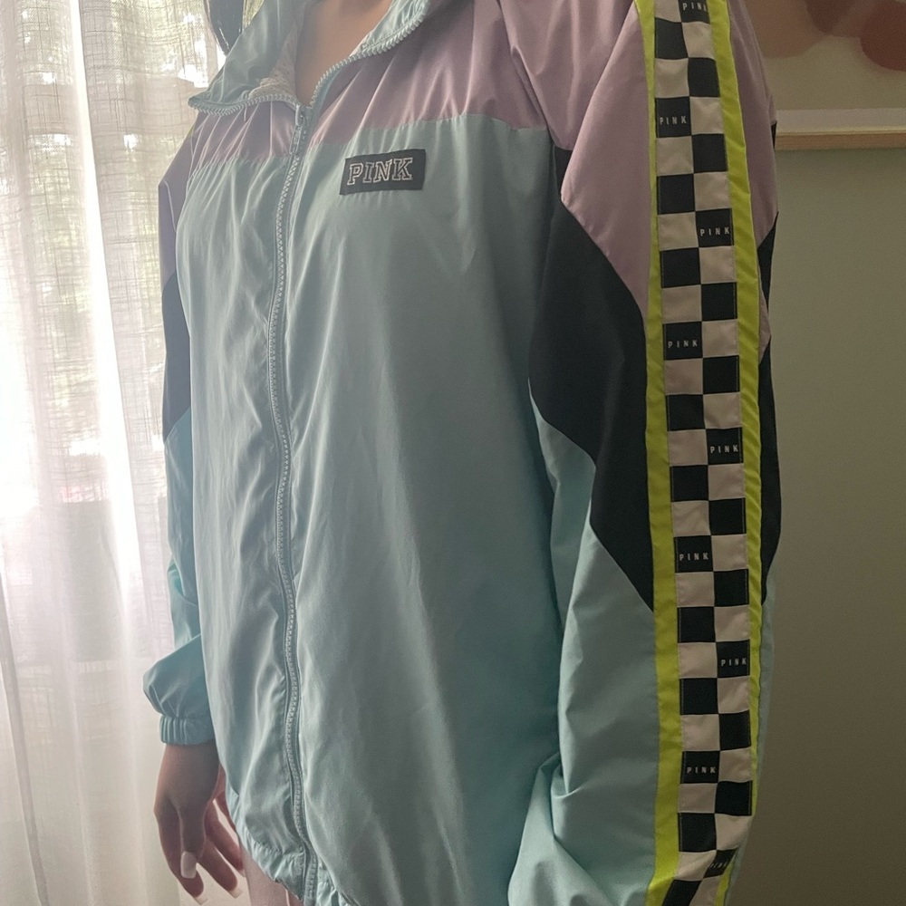 PINK Victoria's Secret Pastel Bomber Jacket M/L
